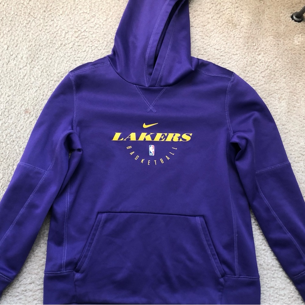 The lakers NBA hooded sweatshirt